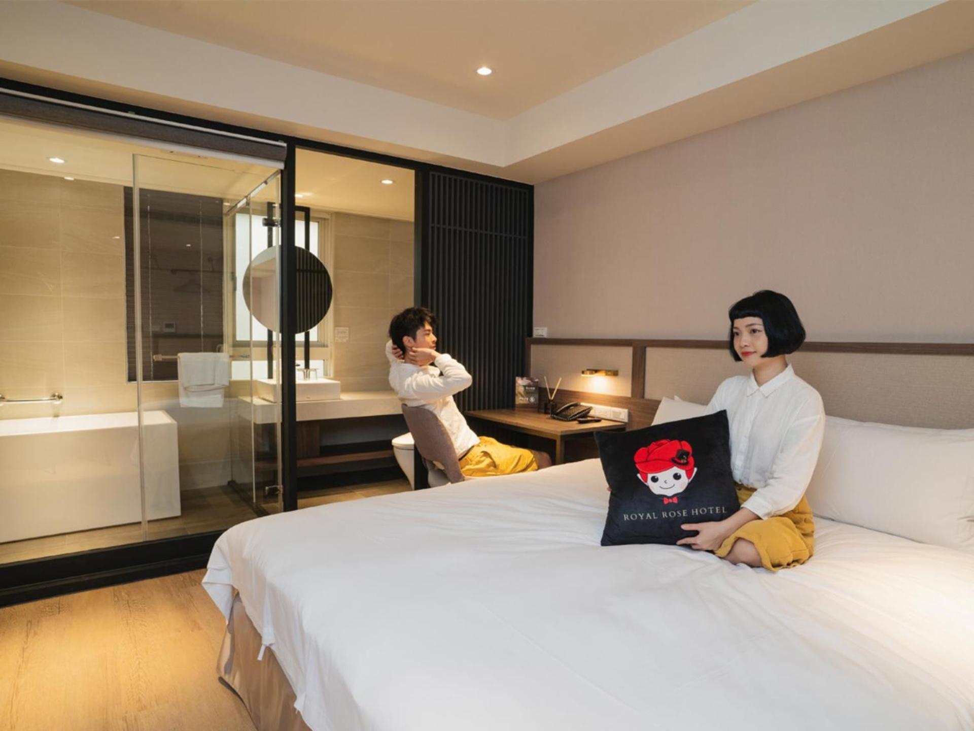 טאיפיי Royal Rose Hotel Zhongshan חדר תמונה