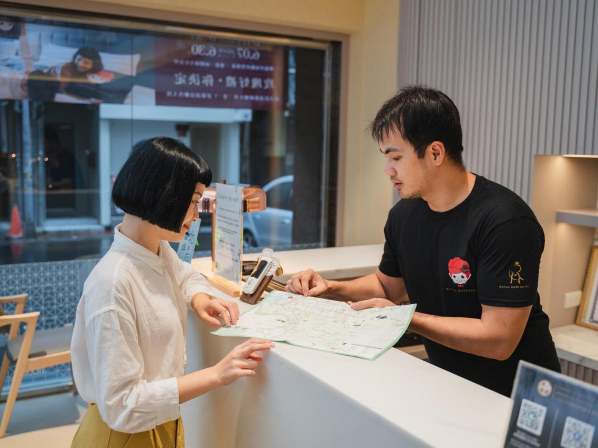 טאיפיי Royal Rose Hotel Zhongshan מראה חיצוני תמונה